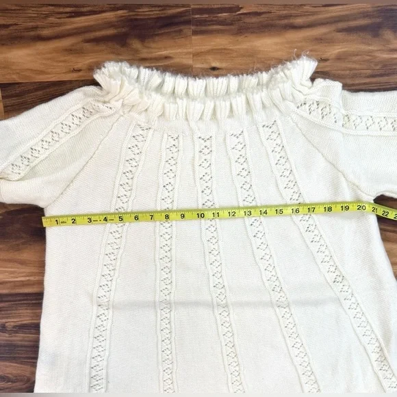 POL Genuine Angora Cream Sweater - Picture 7 of 8